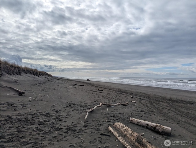 1401 S Cohasset Crst, Westport, WA 98595 - water view featuring nearby beach