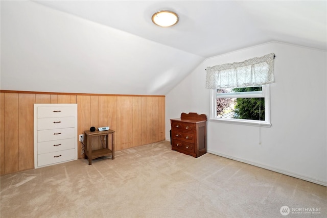 4325 E B St, Tacoma, WA 98404 - additional living space with lofted ceiling and light carpet
