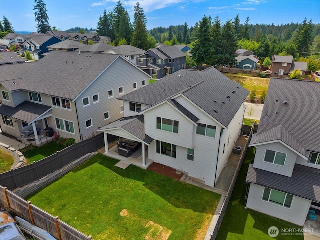 8009 197th Ave E, Bonney Lake, WA 98391 - aerial perspective of suburban area