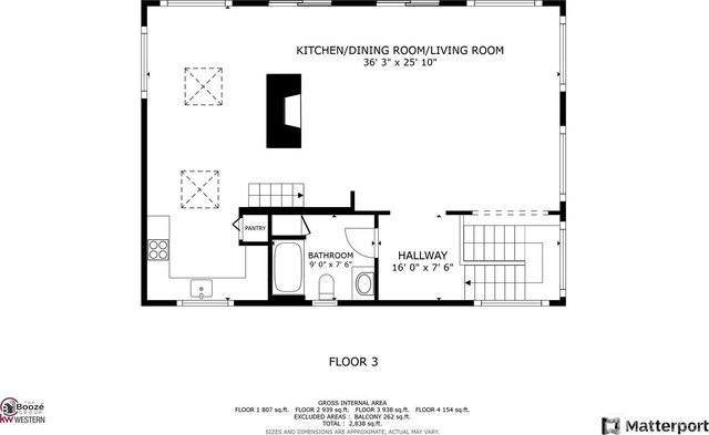 209 Marine Dr, Blakely Island, WA 98222 - view of property floor plan