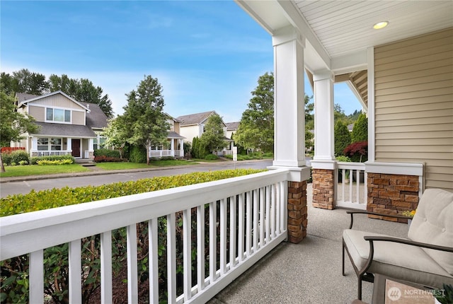 4810 S 215th St Unit 119, Kent, WA 98032 - porch with a residential view