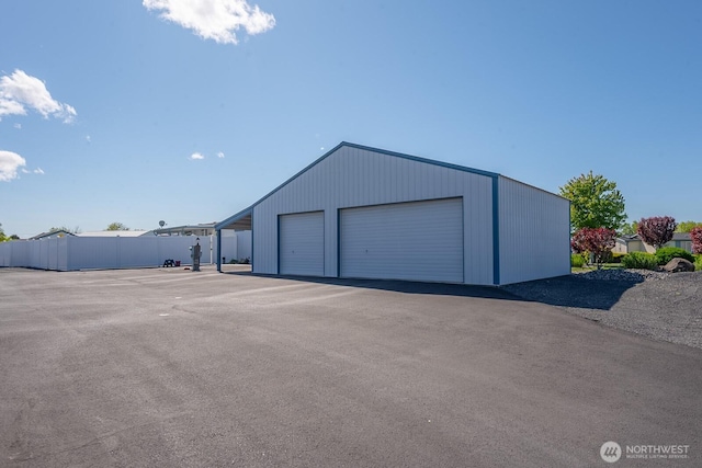 307 Hilltop Cir, Ephrata, WA 98823 - view of detached garage