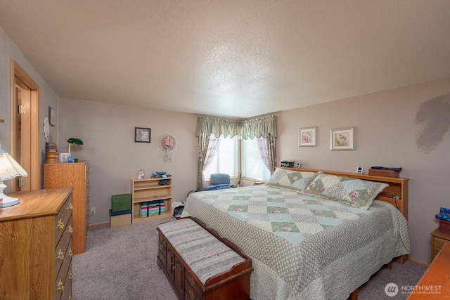 307 Hilltop Cir, Ephrata, WA 98823 - bedroom with carpet flooring and a textured ceiling