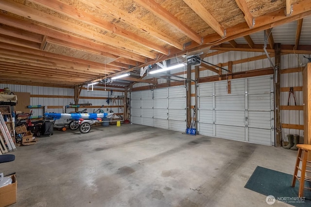 307 Hilltop Cir, Ephrata, WA 98823 - garage with a garage door opener
