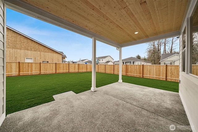 15706 210th Ave E Unit 312, Bonney Lake, WA 98391 - view of yard featuring a patio area