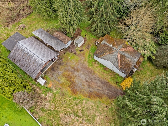 15421 50th Ave E, Tacoma, WA 98446 - aerial view of property and surrounding area