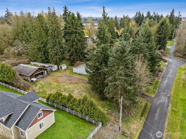 15421 50th Ave E, Tacoma, WA 98446 - view from above of property