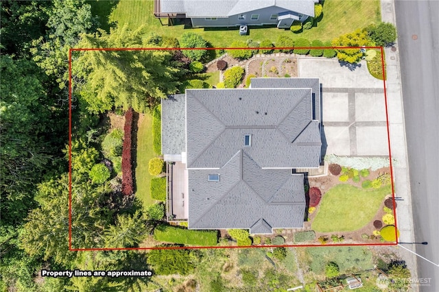 1426 Pries Ct, Kelso, WA 98626 - view of subject property with property boundaries highlighted