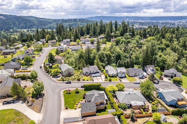 1426 Pries Ct, Kelso, WA 98626 - aerial perspective of suburban area featuring mountains