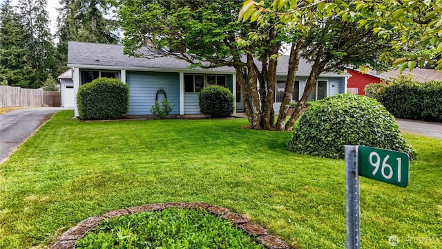 961 Robin Hood Loop, Forks, WA 98331 - view of front facade featuring asphalt driveway and a shingled roof
