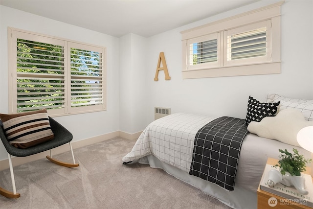 3122 Franklin Ave E Unit A, Seattle, WA 98102 - carpeted bedroom featuring baseboards