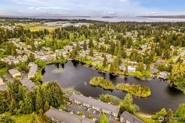 615 75th St SE Unit C-44, Everett, WA 98203 - aerial view of a large body of water