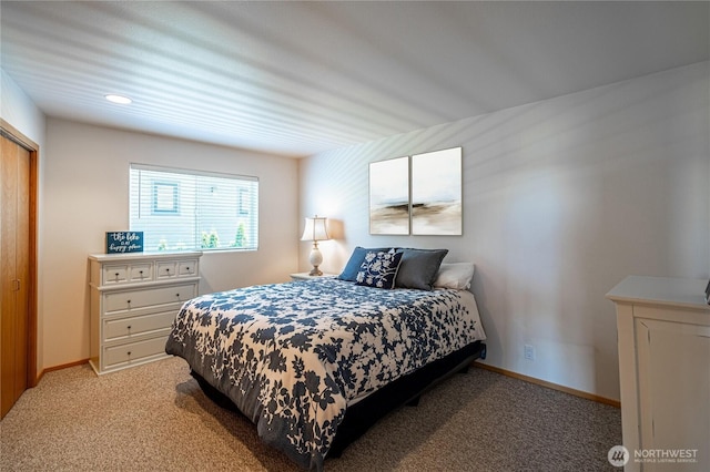4270 US Highway 97a, Chelan, WA 98816 - bedroom with light colored carpet, baseboards, and recessed lighting