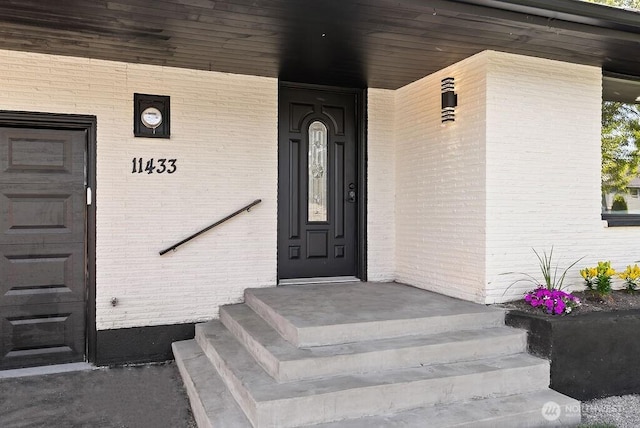11433 SE 244th St, Kent, WA 98030 - doorway to property featuring brick siding