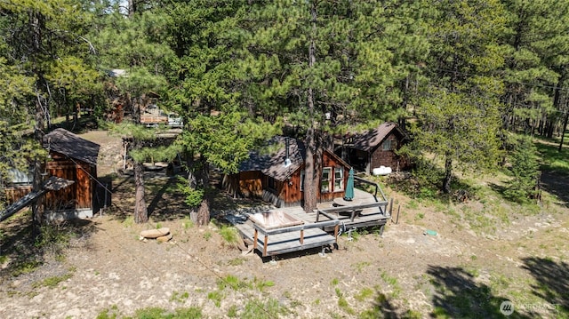 622 Wagon Wheel Rd, Cle Elum, WA 98922 - view from above of property featuring a heavily wooded area