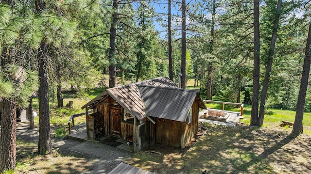 622 Wagon Wheel Rd, Cle Elum, WA 98922 - view of outbuilding featuring a view of trees