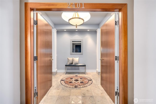 177 107th Ave NE Unit 2401, Bellevue, WA 98004 - hallway with baseboards