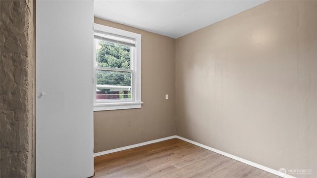 427 E Dayton Ave, Dayton, WA 99328 - spare room featuring wood finished floors and baseboards