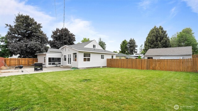 427 E Dayton Ave, Dayton, WA 99328 - rear view of property featuring a patio and entry steps