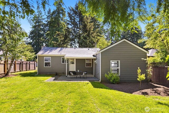 14011 Wallingford Ave N, Seattle, WA 98133 - back of property featuring a patio