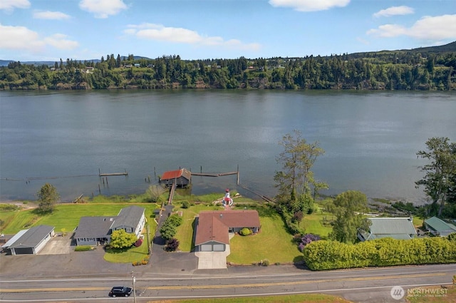 293 State Route 409, Cathlamet, WA 98612 - bird's eye view of a nearby body of water