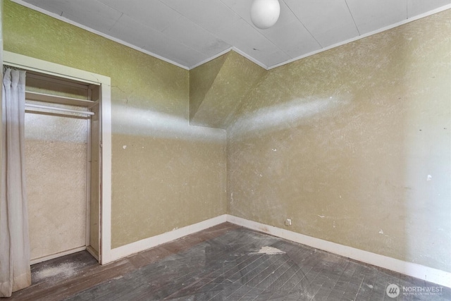 1908 W State Route 4 Unit 1, Skamokawa, WA 98647 - spare room with crown molding and baseboards