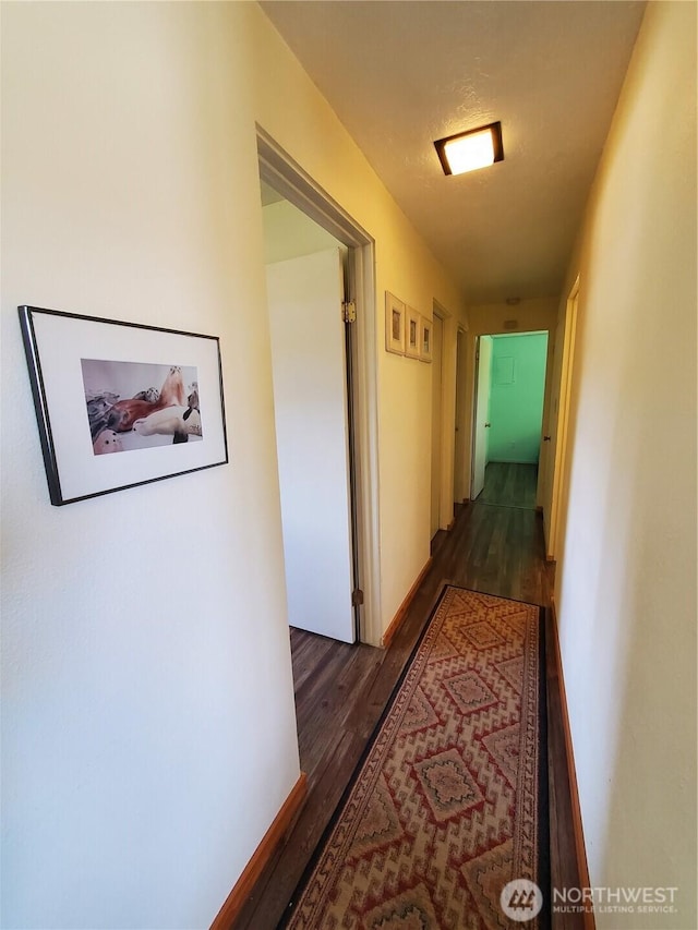 248 Ensign Ave NW, Ocean Shores, WA 98569 - hall with wood finished floors