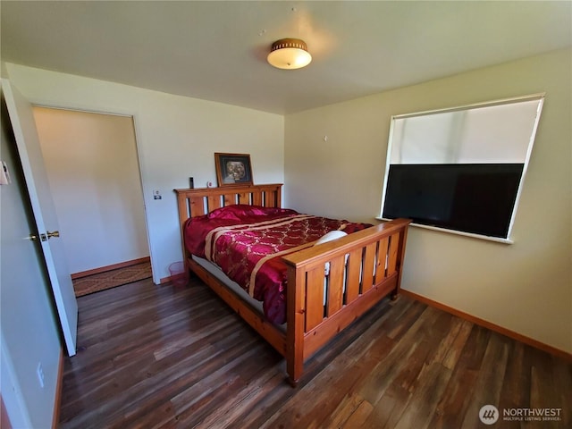 248 Ensign Ave NW, Ocean Shores, WA 98569 - bedroom featuring wood finished floors and baseboards