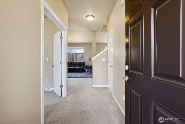 9831 198th St E, Graham, WA 98338 - entryway with light colored carpet and baseboards