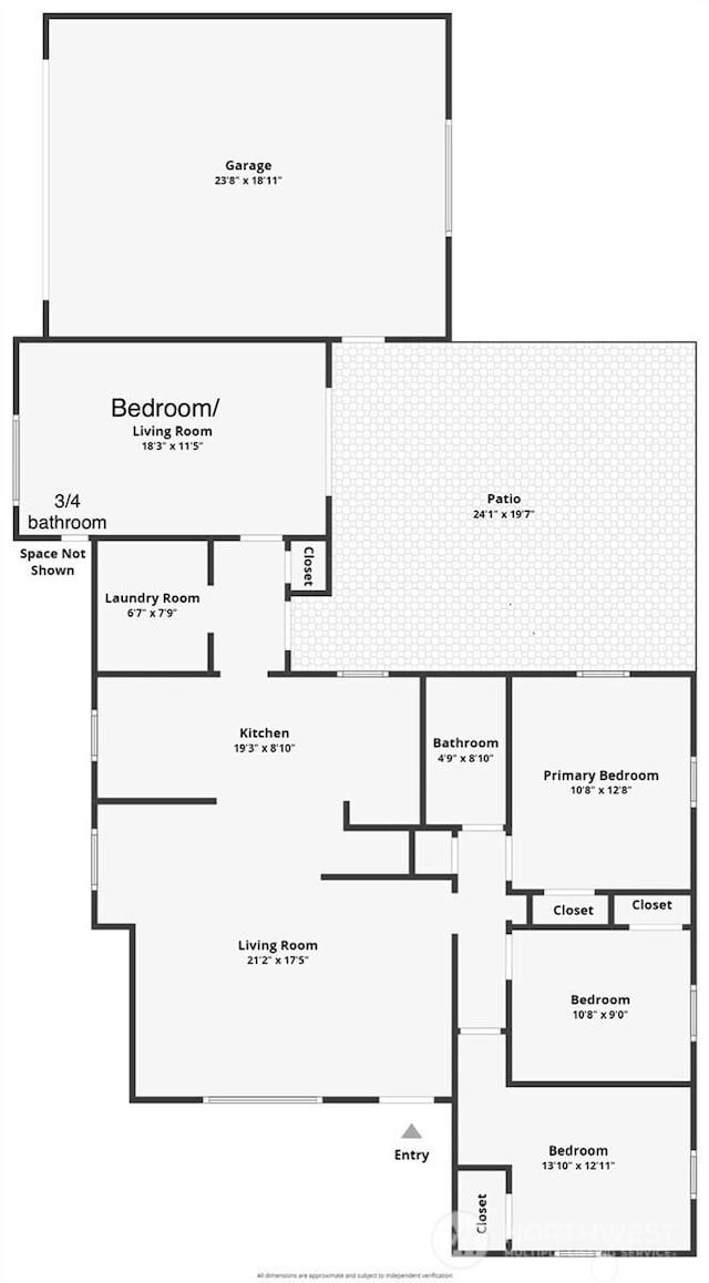 177 E St SE, Ephrata, WA 98823 - room layout