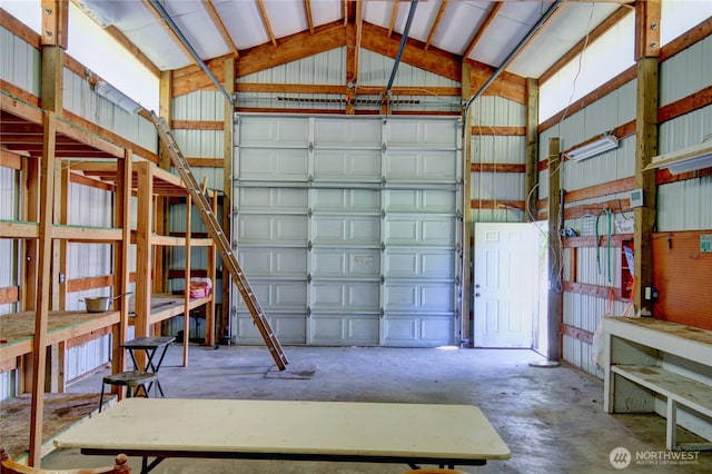22665 Mosier Rd, Sedro Woolley, WA 98284 - garage with metal wall