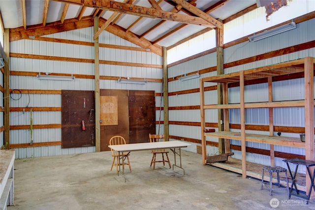 22665 Mosier Rd, Sedro Woolley, WA 98284 - garage featuring metal wall