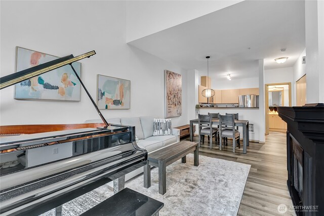 14525 1st Ln NE Unit C, Duvall, WA 98019 - living room with light wood finished floors