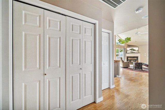 1402 E Lake Dr, Bremerton, WA 98312 - hall featuring light wood finished floors