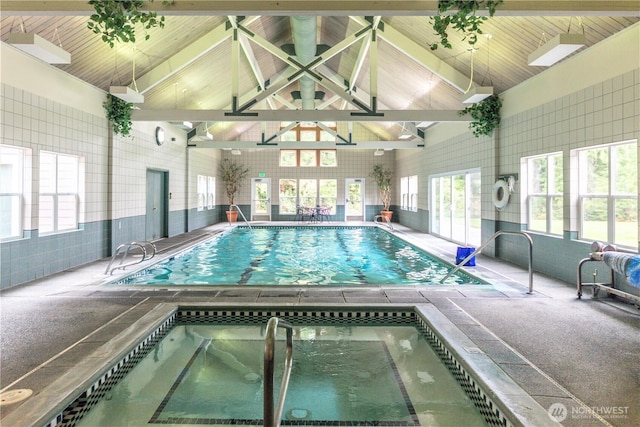 211 Greenview Ln, Port Ludlow, WA 98365 - view of indoor community pool