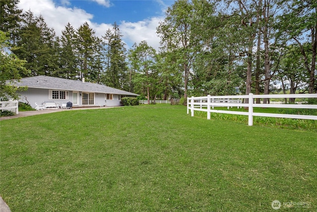 4716 266th St E, Spanaway, WA 98387 - view of yard featuring a patio