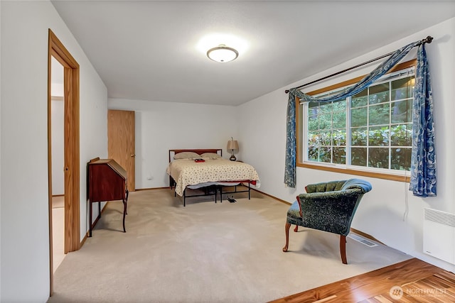 4716 266th St E, Spanaway, WA 98387 - carpeted bedroom featuring radiator and baseboards