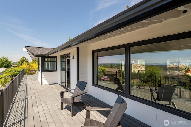 3020 Alpine Dr, Bellingham, WA 98226 - view of wooden terrace