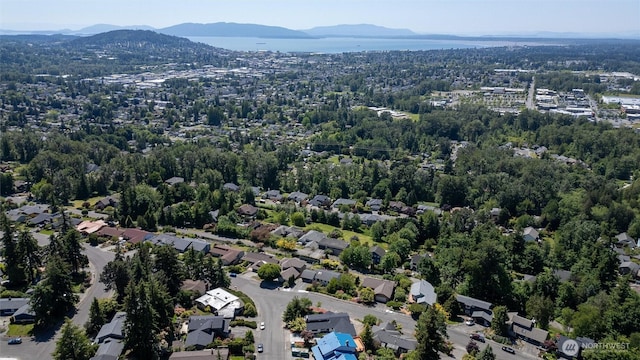3020 Alpine Dr, Bellingham, WA 98226 - drone / aerial view of a mountain backdrop