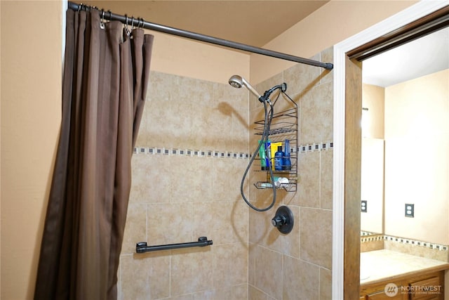 3521 170th Ave E, Lake Tapps, WA 98391 - full bath featuring tiled shower and vanity