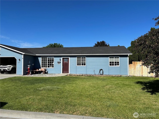 239 SE H St, Ephrata, WA 98823 - ranch-style house featuring an attached garage and driveway