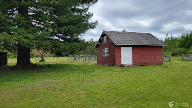 1296 US Highway 12, Chehalis, WA 98532 - view of yard with an outdoor structure