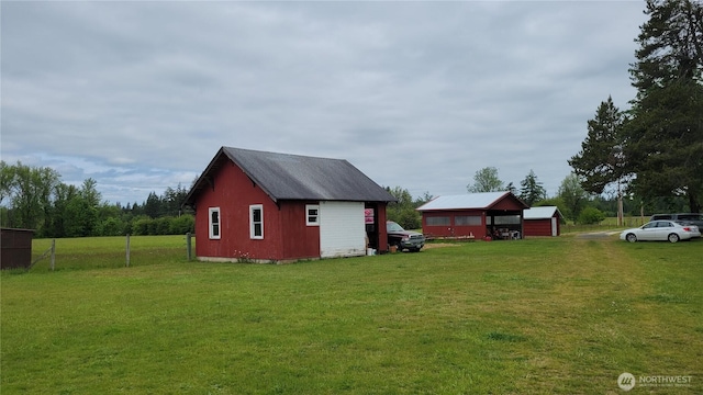 1296 US Highway 12, Chehalis, WA 98532 - view of grassy yard with an outbuilding