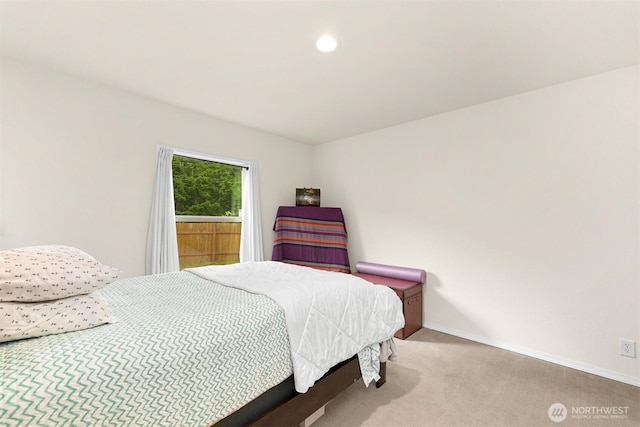 8450 Hazel Ct, Maple Falls, WA 98266 - carpeted bedroom with baseboards and recessed lighting