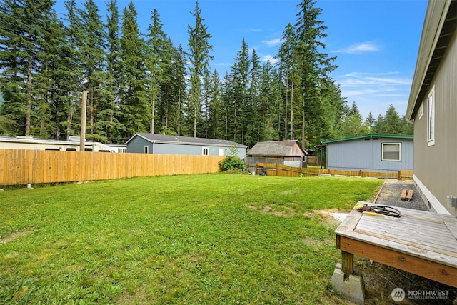 8450 Hazel Ct, Maple Falls, WA 98266 - view of fenced backyard