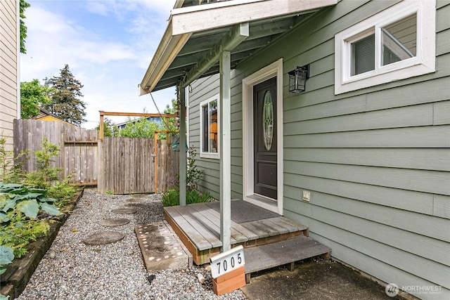 7005 Helweg Ln, Blaine, WA 98230 - view of doorway to property