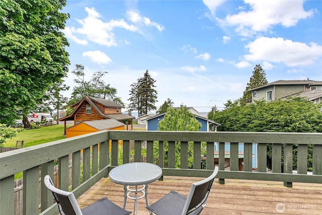 7005 Helweg Ln, Blaine, WA 98230 - view of deck