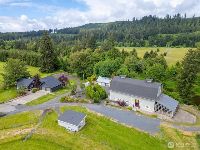 4680 State Route 6, Chehalis, WA 98532 - view from above of property with a forest