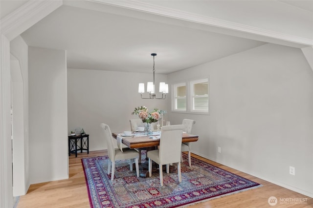 4680 State Route 6, Chehalis, WA 98532 - dining room featuring light wood finished floors and a chandelier