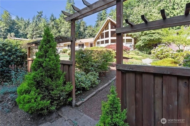 1360 Colchester Dr SE, Port Orchard, WA 98366 - view of yard with a pergola